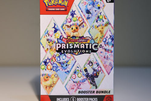 Pokémon TCG: Scarlet & Violet — Prismatic Evolutions  Booster Bundle (Factory Sealed)