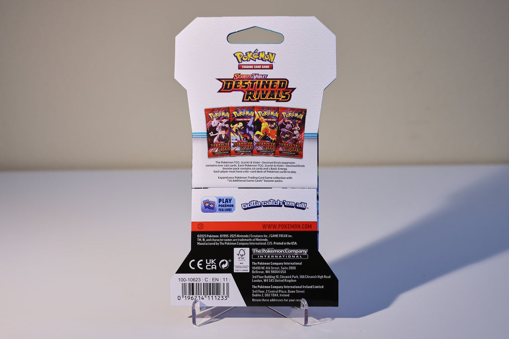 Pokemon Destined Rivals Sleeved Packs