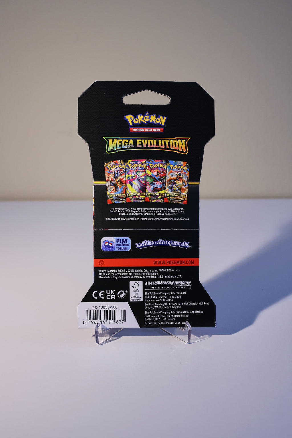 Pokemon Mega Evolution Sleeved Pack