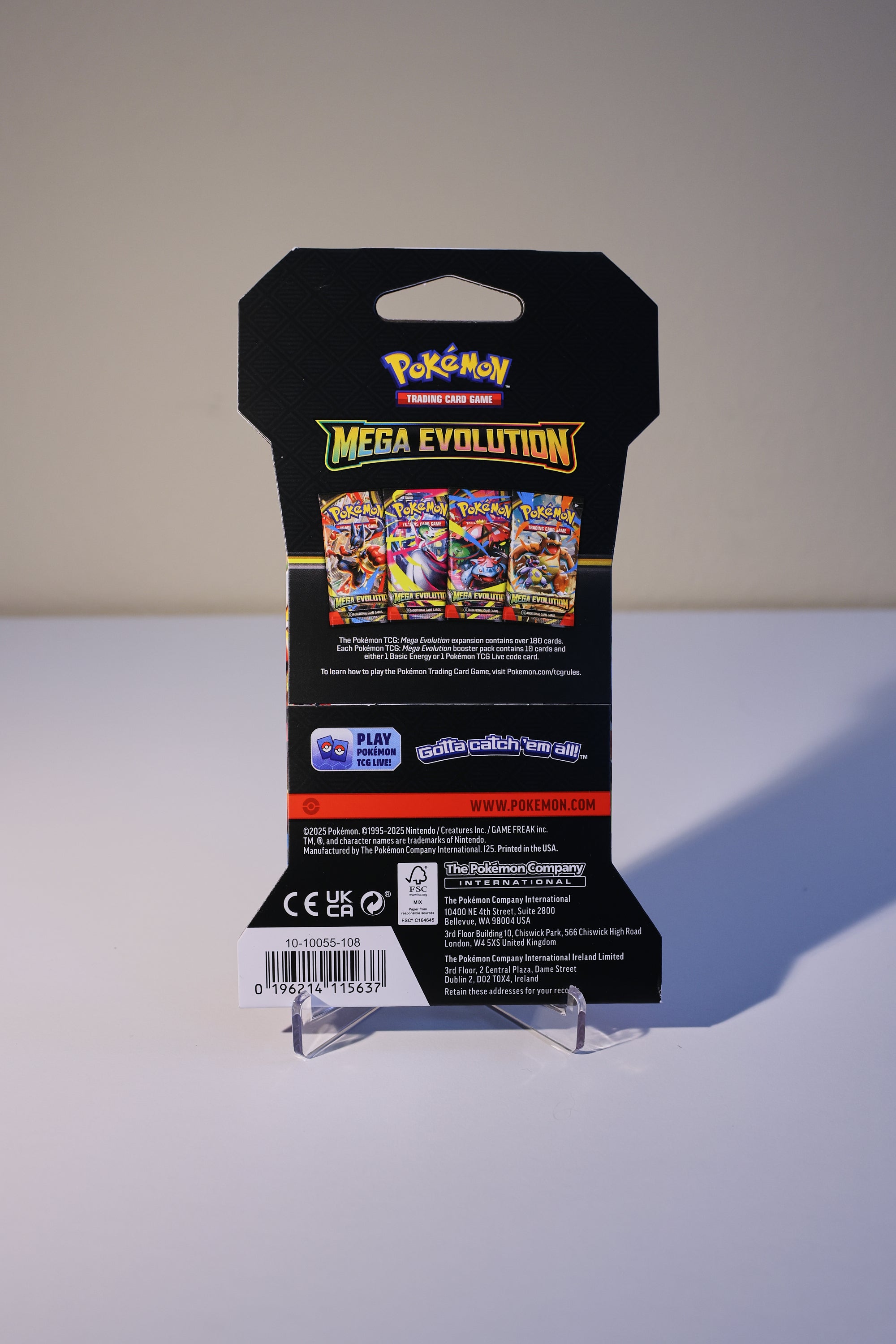 Pokemon Mega Evolution Sleeved Pack