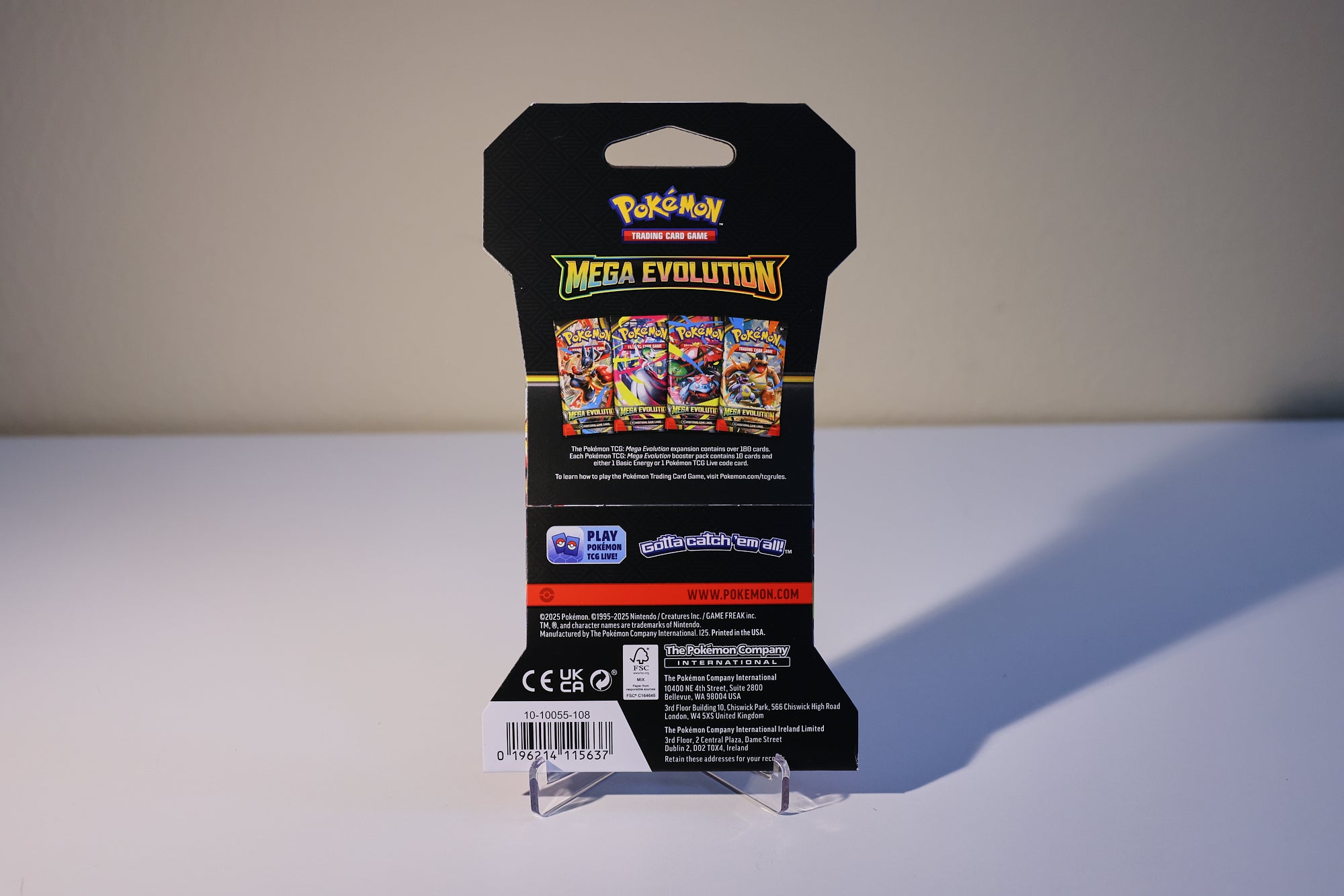 Pokemon Mega Evolution Sleeved Pack