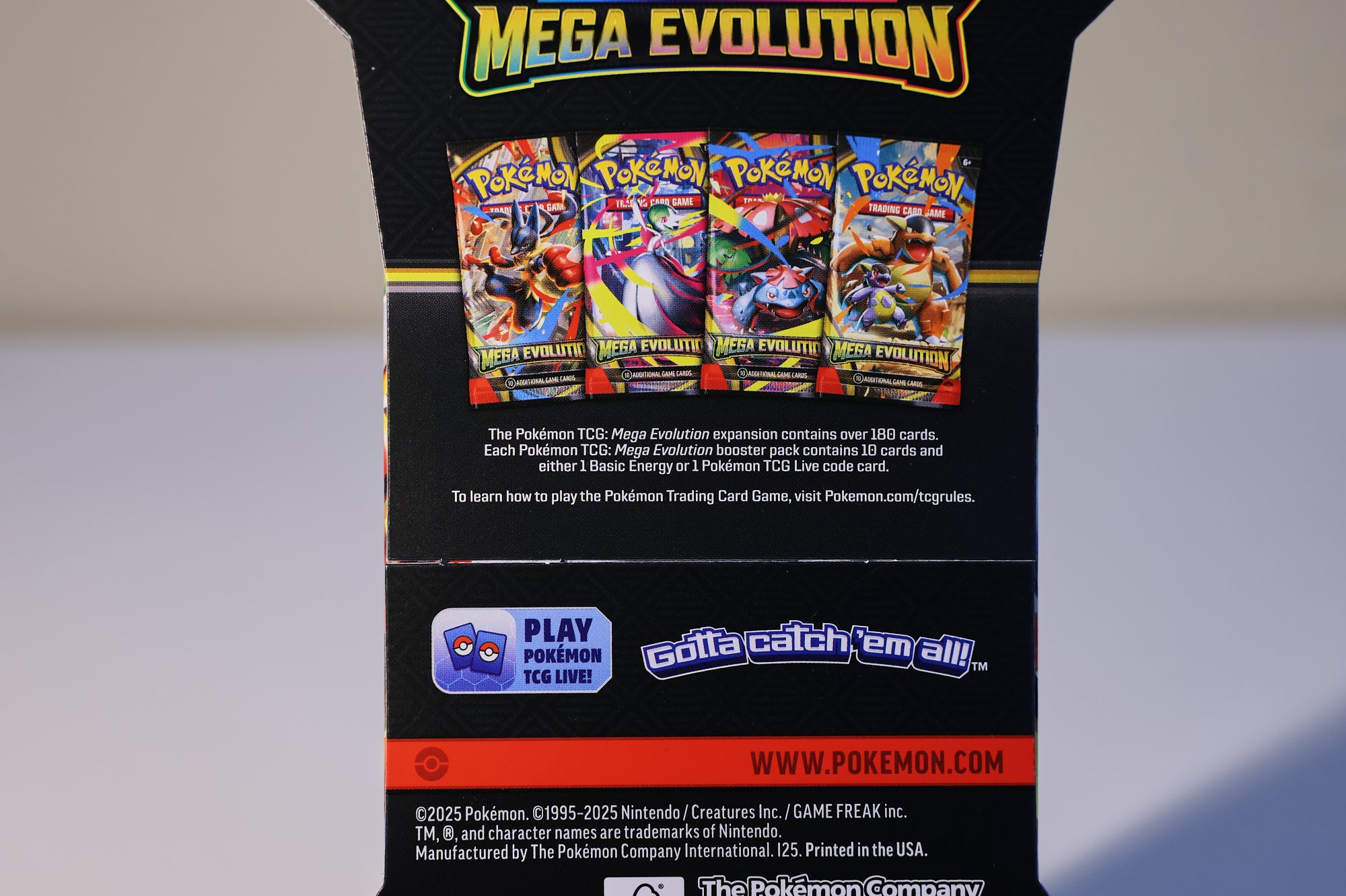Pokemon Mega Evolution Sleeved Pack