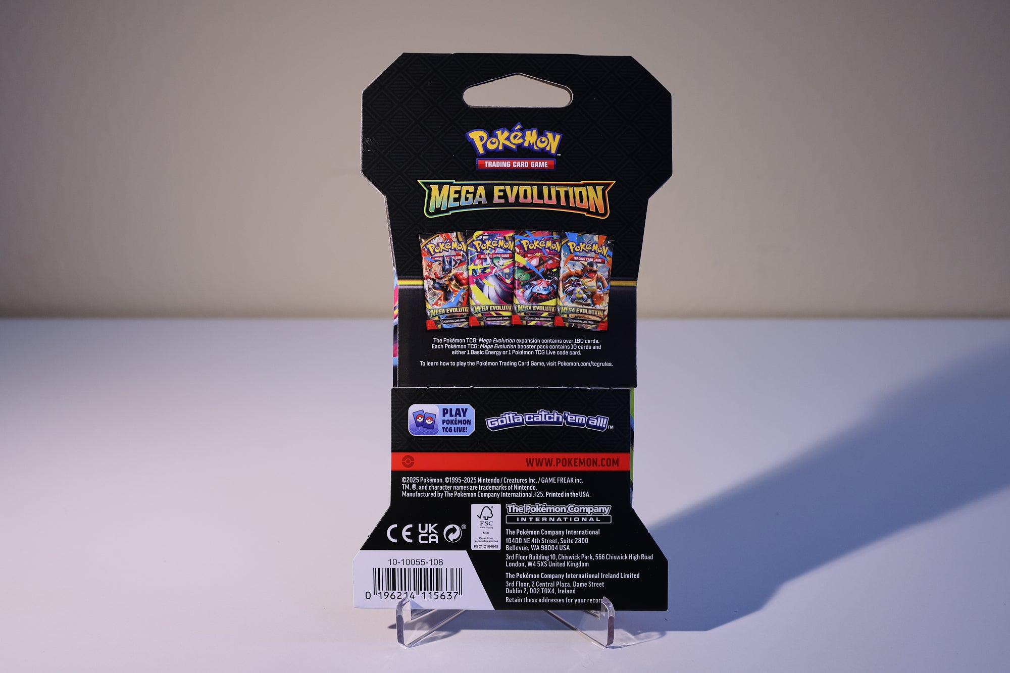 Pokemon Mega Evolution Sleeved Pack