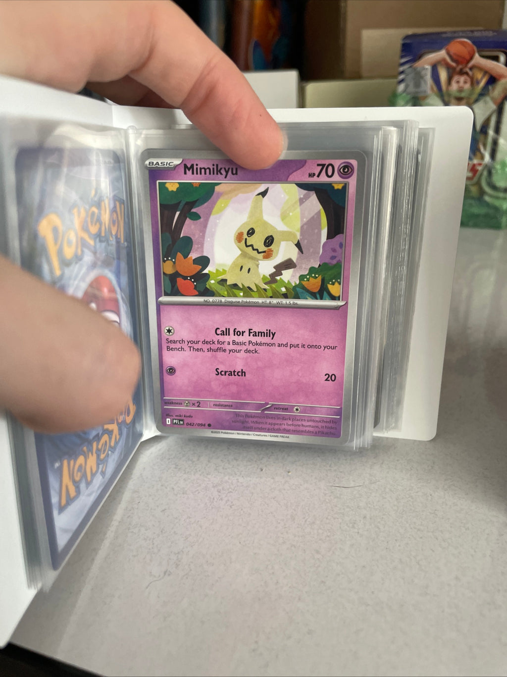Phantasmal Flames Mini Folios (3) with complete set of Common, Uncommon, and Rare Holofoil Cards