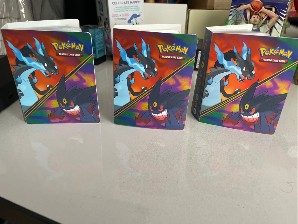 Phantasmal Flames Mini Folios (3) with complete set of Common, Uncommon, and Rare Holofoil Cards