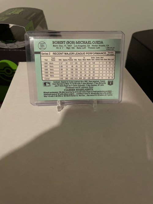 1991 Donruss Bob Ojeda #584